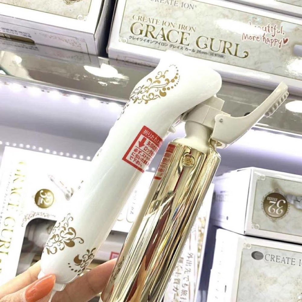 CREATE ION 經典 負離子折疊電捲髮棒 32mm - La Fée Beauty