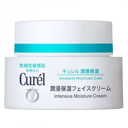 日本Curel 浸潤保濕滋養面霜40g 幹燥性敏感肌膚專用 - La Fée Beauty