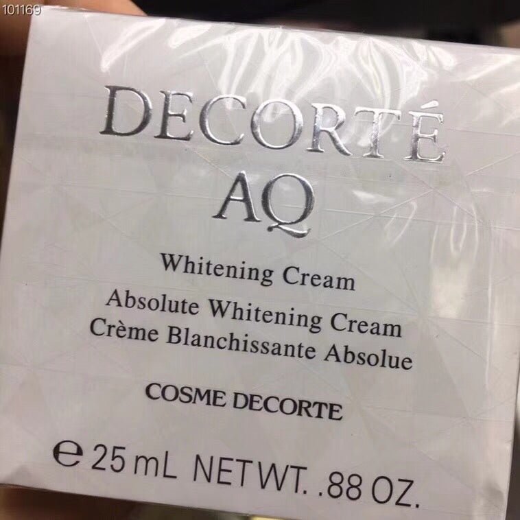 日本 Decorte 黛珂 新白檀AQ美白面霜/甦活嫩白輕乳霜 25G - La Fée Beauty