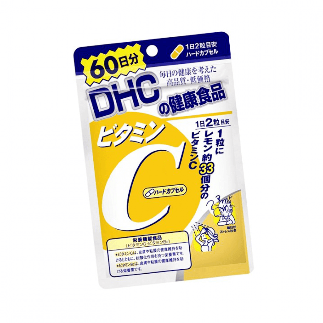 日本 DHC 維他命C膠囊精華 120粒 60日份量 - La Fée Beauty