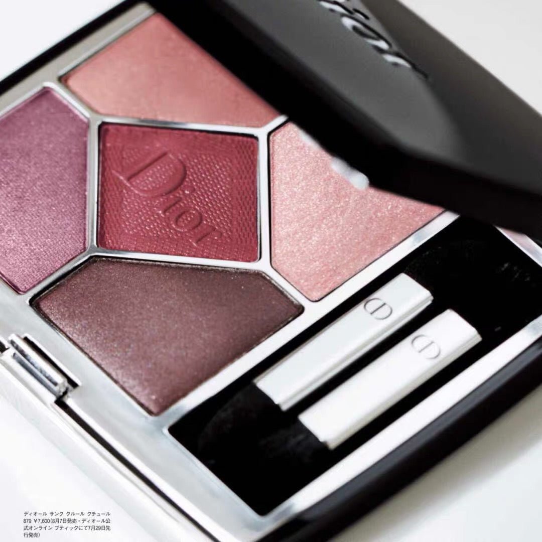 Dior 高級訂製五色眼影 879 Rouge Trafalgar - La Fée Beauty