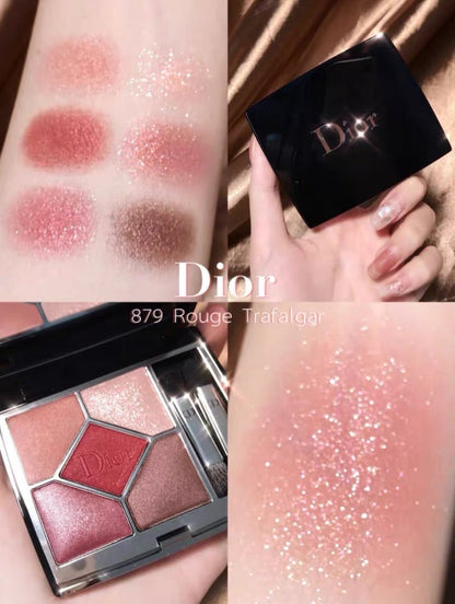 Dior 高級訂製五色眼影 879 Rouge Trafalgar - La Fée Beauty