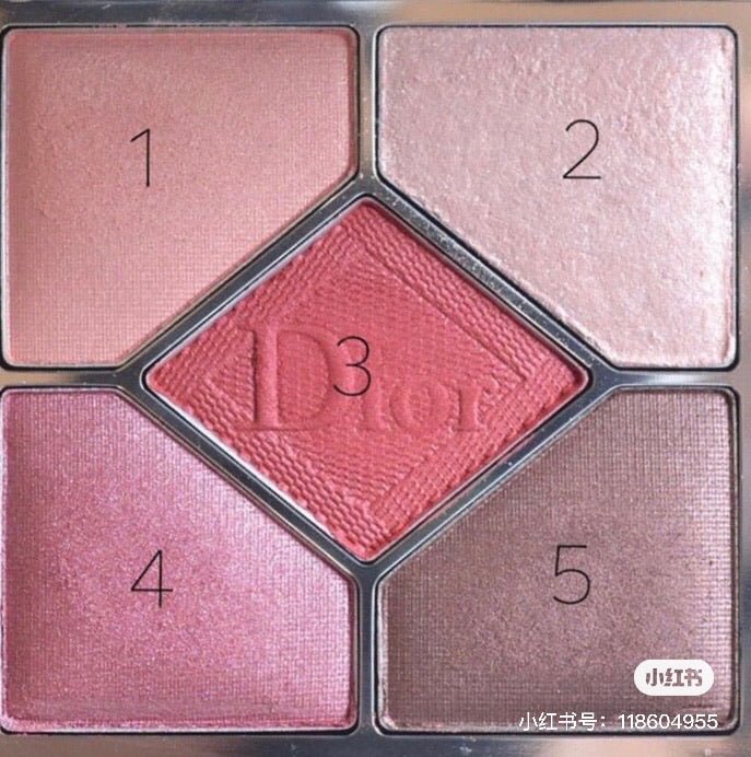 Dior 高級訂製五色眼影 879 Rouge Trafalgar - La Fée Beauty