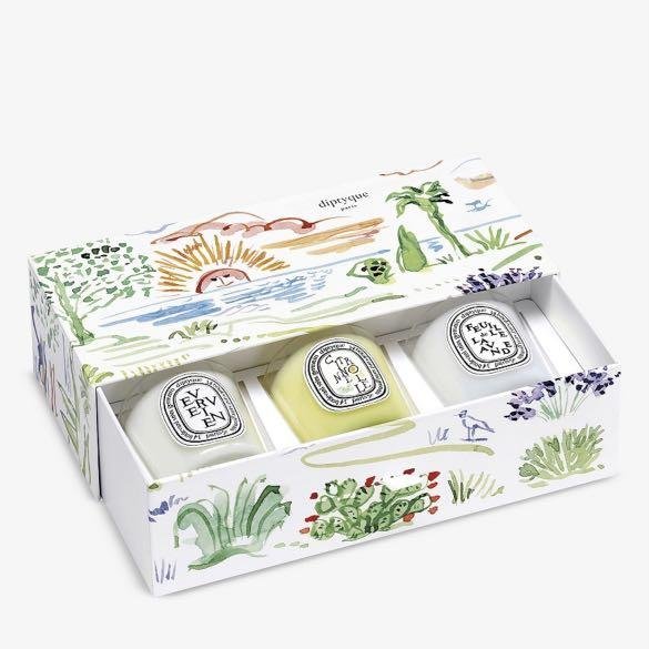 DIPTYQUE 限量版夏日迷你香氛蠟燭組合 70g x 3 - La Fée Beauty