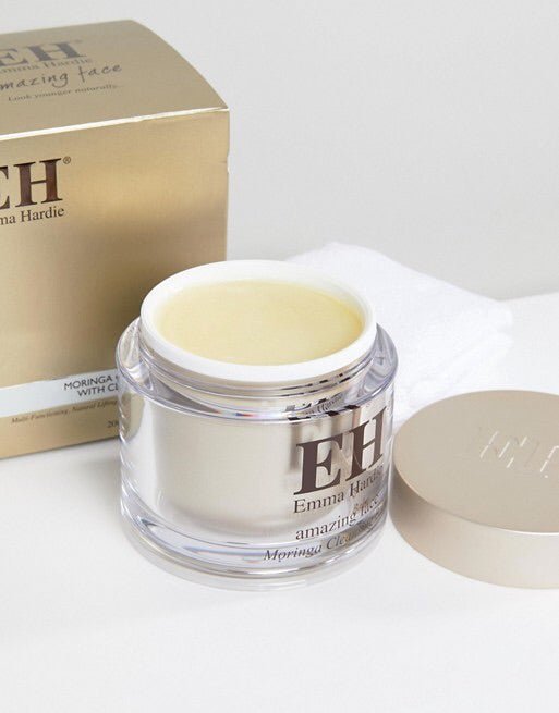 英國 Emma Hardie Moringa Cleansing Balm 皇牌辣木籽卸妝膏 連潔面巾 100ml - La Fée Beauty