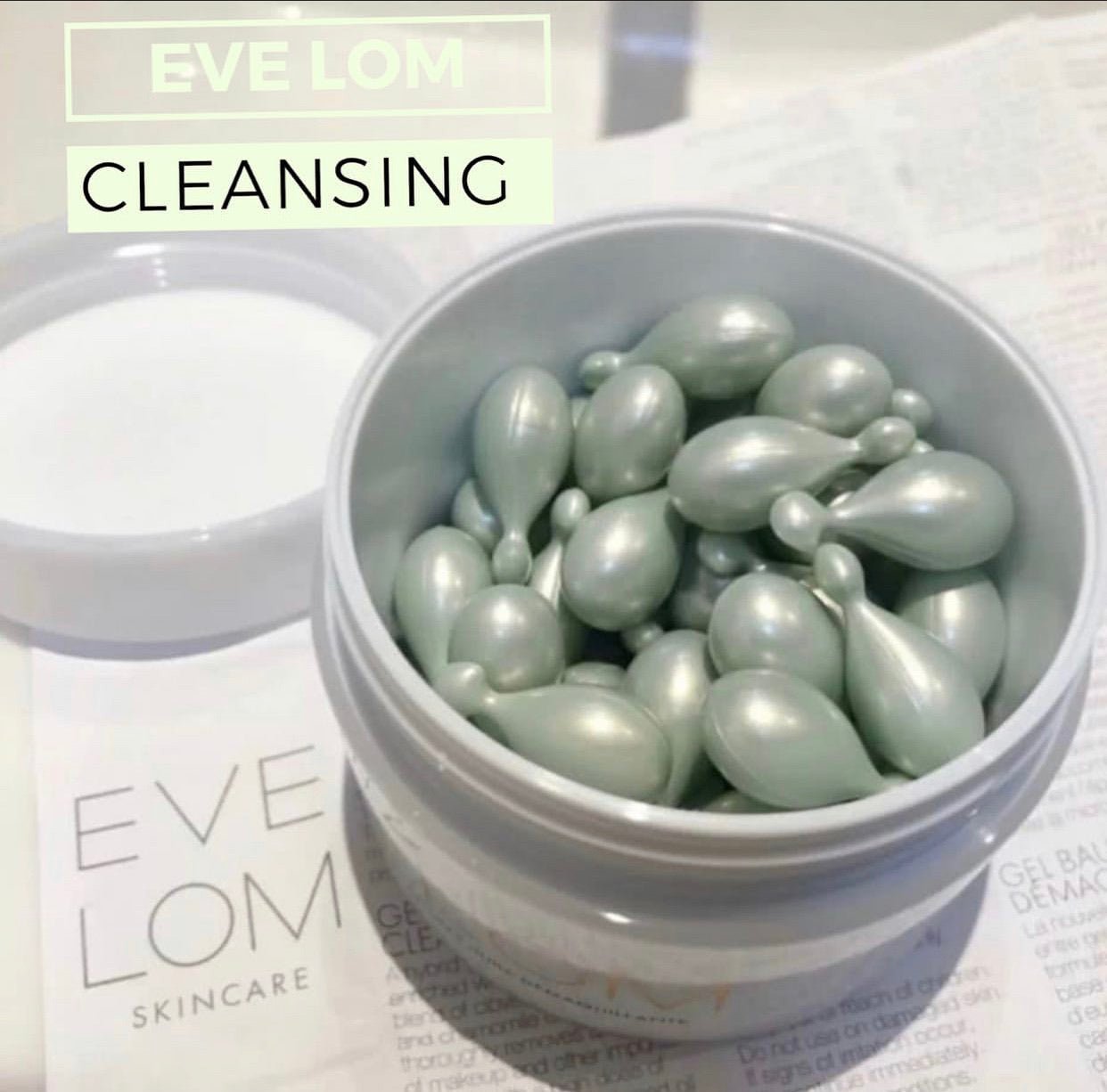英國 EVELOM Cleansing Oil Capsule 卸妝淨膚精油膠囊 - La Fée Beauty