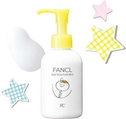 日本 FANCL無添加 嬰幼兒沐浴露+潤膚乳+口水巾禮盒套裝 - La Fée Beauty