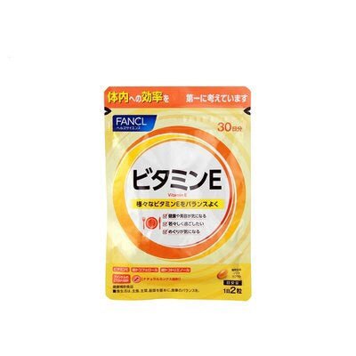FANCL 無添加 維他命維生素天然混合維生素E 抗氧化VE 60粒30日 - La Fée Beauty