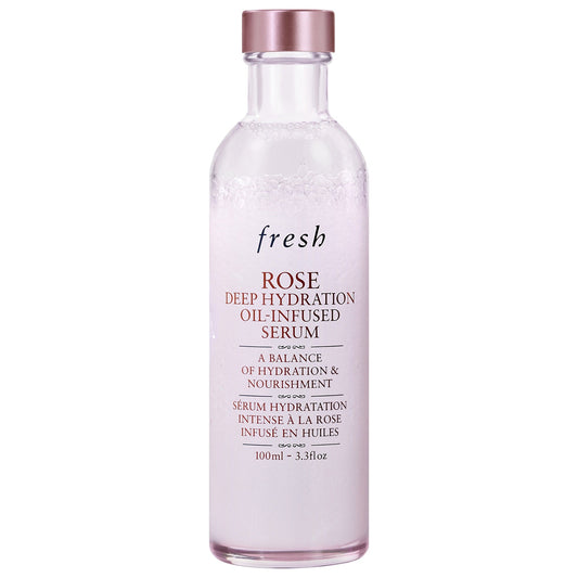 Fresh rose deep hydration oil-infused serum 玫瑰深層保濕雙效精華 100ml - La Fée Beauty