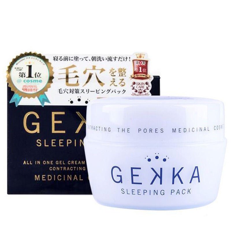 日本 本土版Gekka睡眠面膜 免洗面膜 80g - La Fée Beauty