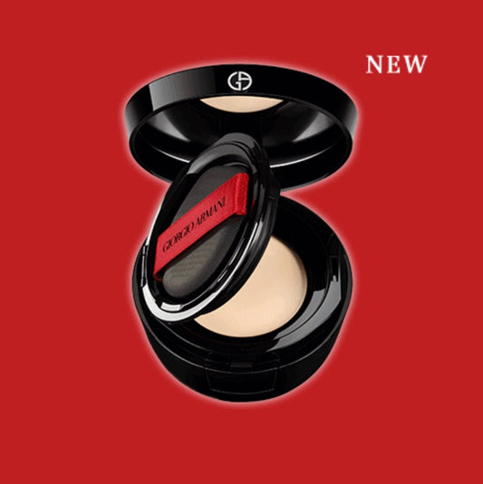 GIORGIO ARMANI 阿瑪尼 Power Fabric Compact 完美絲絨水慕斯粉底 SPF25 - La Fée Beauty
