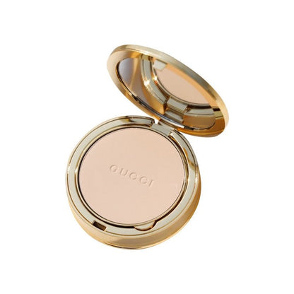 GUCCI 古馳 透亮柔滑蜜粉餅 定妝控油 帶粉撲絲絨袋 10g - La Fée Beauty