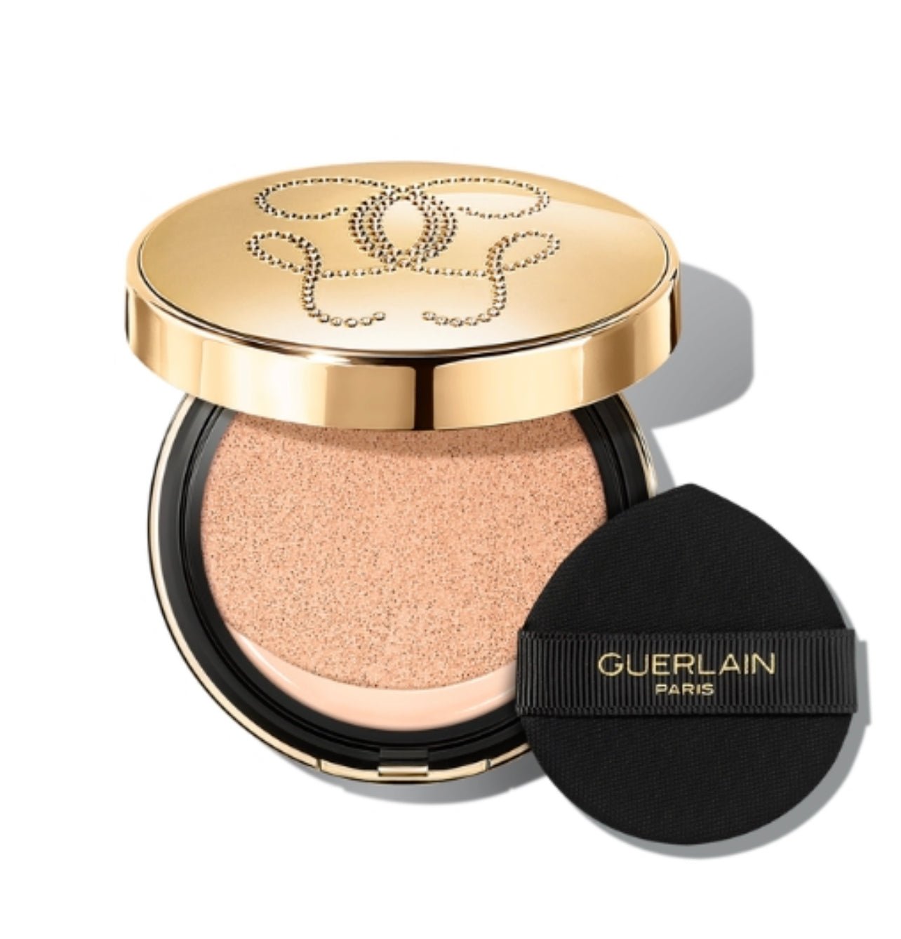 GUERLAIN 嬌蘭 PARURE GOLD CUSHION 金鑽修顏氣墊粉盒 15g - La Fée Beauty