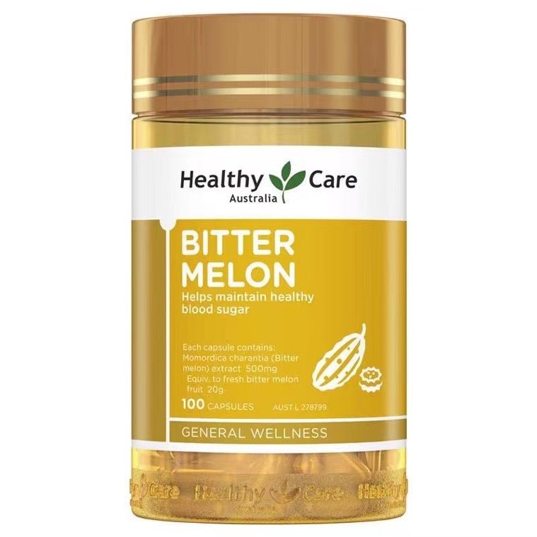 澳洲 Healthy Care 苦瓜素膠囊 100粒 - La Fée Beauty