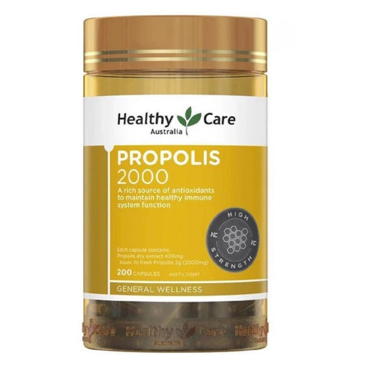 澳洲 Healthy Care 高濃度黑蜂膠 2000mg 200粒 - La Fée Beauty