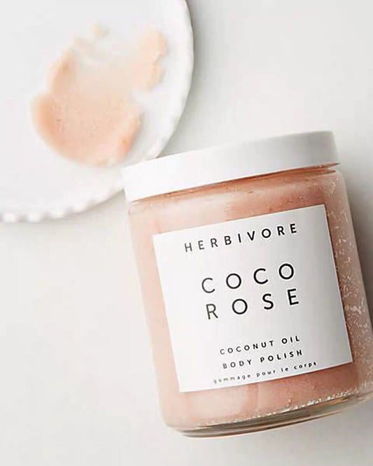 HERBIVORE Coco Rose 玫瑰椰子身體磨砂膏 - La Fée Beauty
