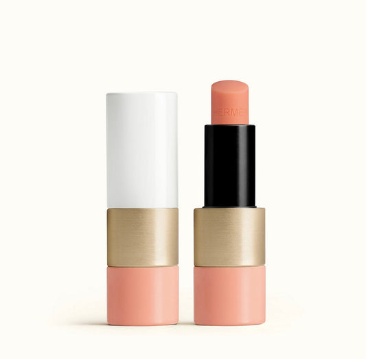 HERMES Rose Hermès Rosy Lip Enhancer潤唇膏 14 Rose Abricoté - La Fée Beauty