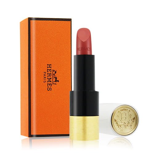 HERMES Rouge Hermès唇膏系列 21 Rose Epice 緞光 3.5g - La Fée Beauty