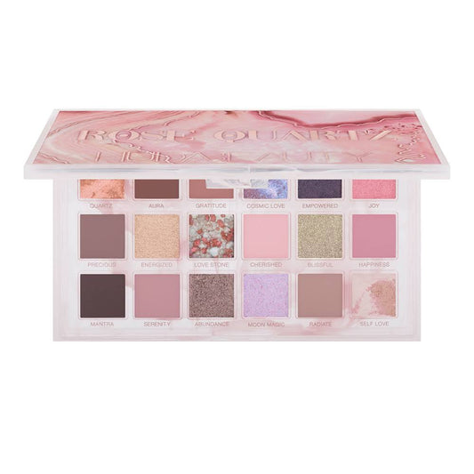 HUDA BEAUTY 18色眼影盤 Rose Quartz 極晝玫瑰 - La Fée Beauty