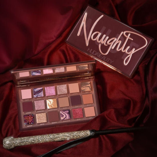 HUDA BEAUTY 反轉玫瑰 NAUGHTY NUDE EYESHADOW PALETTE - La Fée Beauty