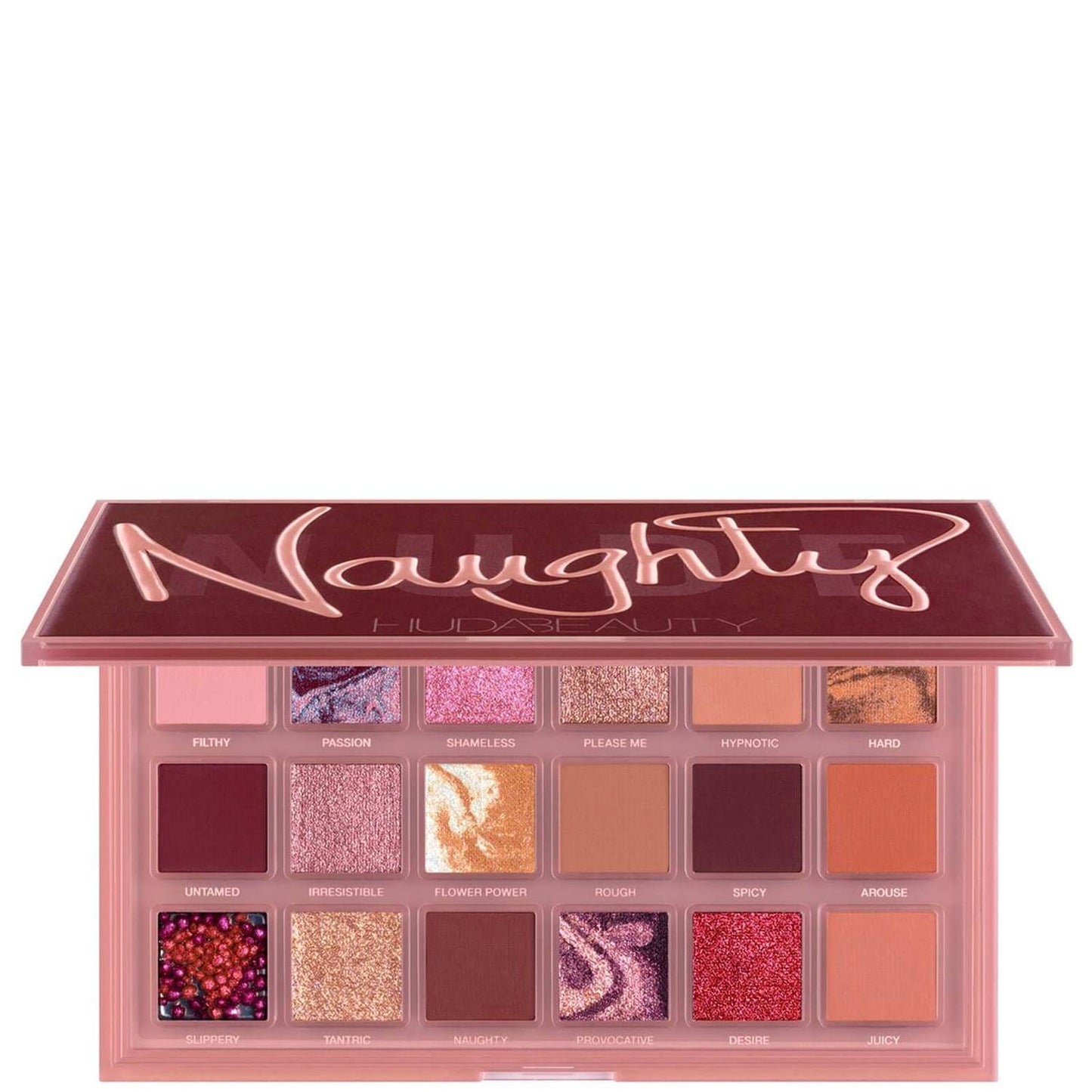 HUDA BEAUTY 反轉玫瑰 NAUGHTY NUDE EYESHADOW PALETTE - La Fée Beauty