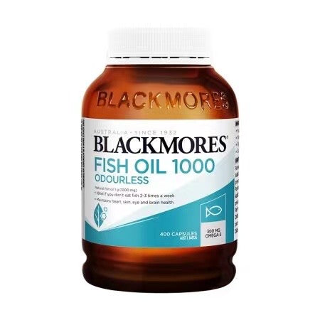 Blackmores 無腥味魚油1000mg Fish Oil 1000mg 400粒