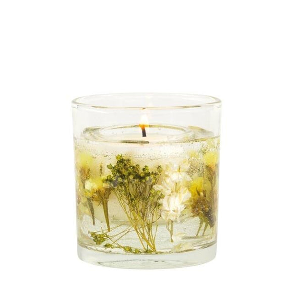 英國 STONEGLOW 天然香氛蠟燭 COTTON & HYDRANGE 棉花與白繡球