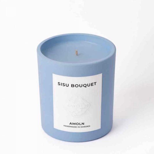 瑞典 AMOLN 雲朵香薰手工蠟燭 #SISU BOUQUET 芬蘭山谷 280g