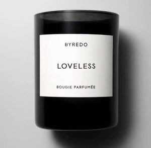 BYREDO LOVELESS 逝去之愛 香薰蠟燭