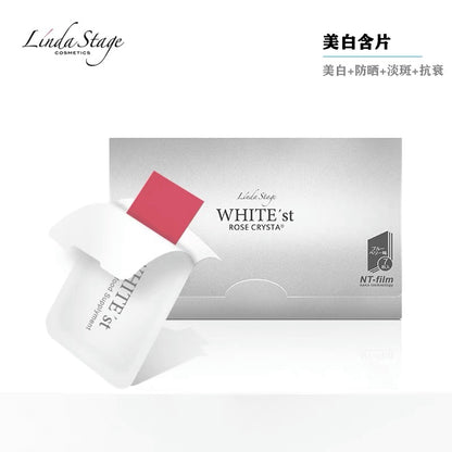 日本 Linda Stage 美白防曬片  防曬8小時 30片