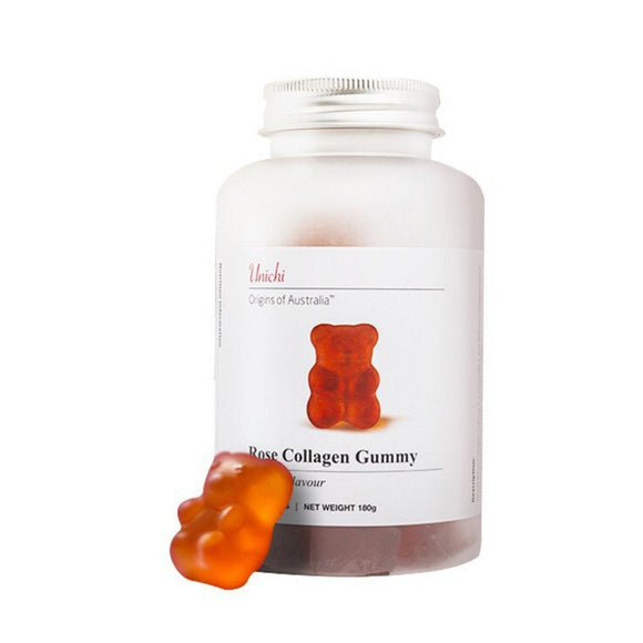 澳洲 Unichi 玫瑰果膠原蛋白小熊軟糖 60粒