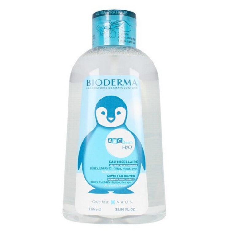 法國 Bioderma 貝德瑪 ABCDerm H2O Micellar Water 嬰兒兒童滋潤沐浴啫喱 1000 ml