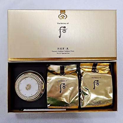 THE HISTORY OF WHOO 后 拱辰享 美 奢華黃金氣墊霜  限量套裝