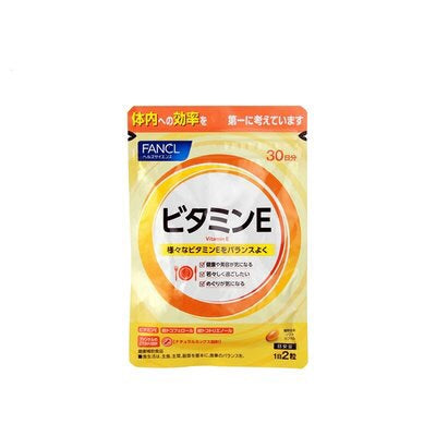 FANCL 無添加 維他命維生素天然混合維生素E 抗氧化VE 60粒30日