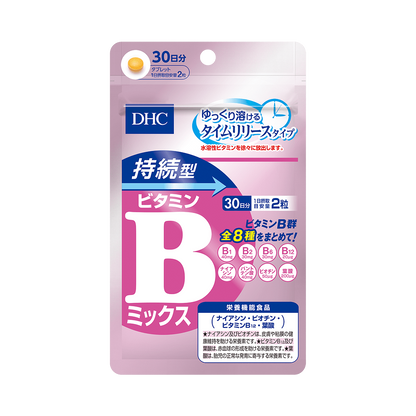 日本 DHC 蝶翠詩 持續型維生素B族片||30日量 230mg×60粒