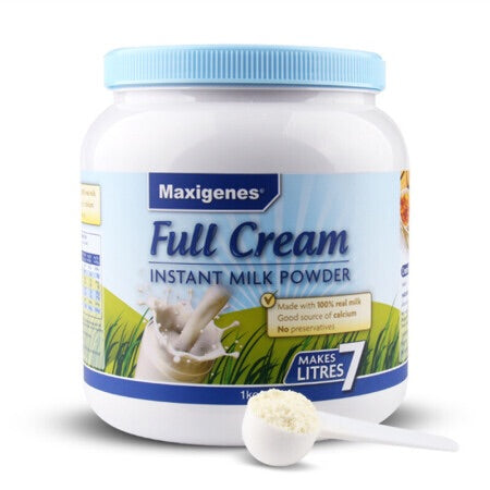 澳洲 Maxigenes 美可卓 全脂奶粉 1kg裝