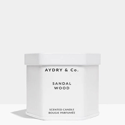 美國 AYDRY & CO 香薰蠟燭 WOOD 檀香木 天然手工香氛