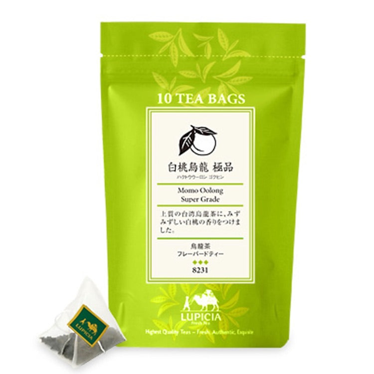 日本 LUPICIA 綠碧白桃烏龍茶極品 10小包袋裝