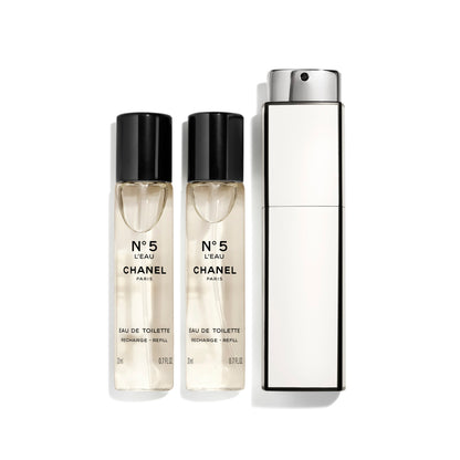 CHANEL 香奈兒 N°5 L'EAU EAU DE TOILETTE TWIST AND SPRAY 3 x 20ml
