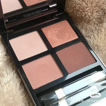 TOMFORD 高級訂製四格眼影 #31 SOUS LE SABLE 玫瑰可可 6g