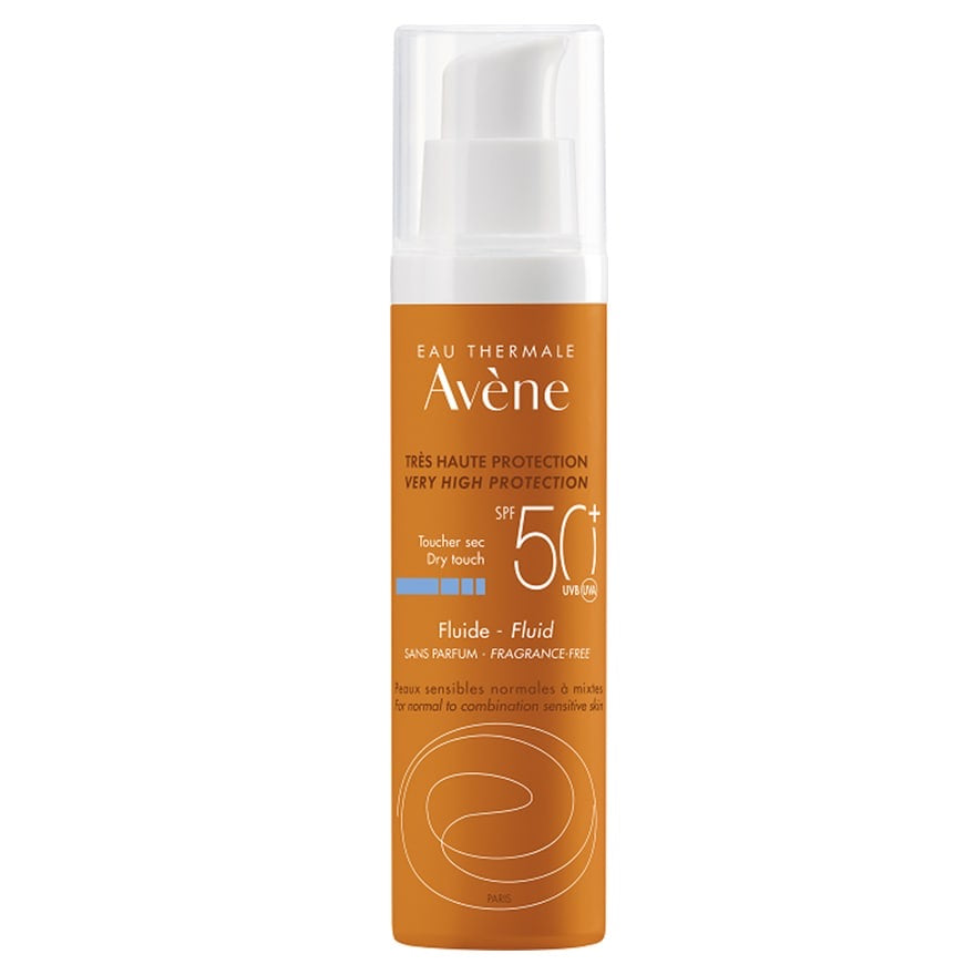 Avene 雅漾 EAU THERMALE AVENE 高效清爽零感防曬乳SPF50+ (無香料) 50ml
