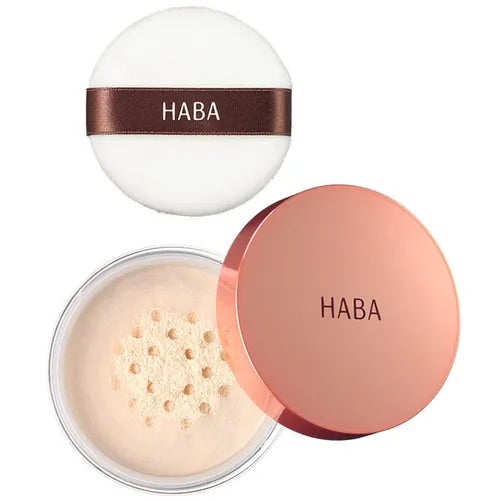 HABA無添加 遮瑕提亮控油超微粒子 定妝散粉蜜粉 15g