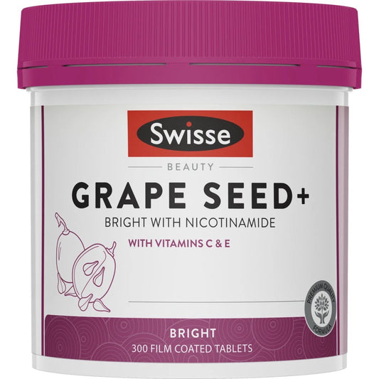 澳洲 Swisse Ultiboost  升級版 高含量葡萄籽精華+烟酰胺 300片膠囊