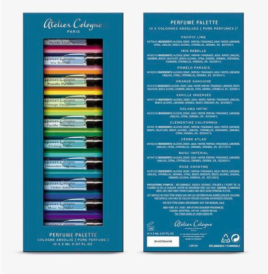 ATELIER COLOGNE 香氛色盤香水禮盒組 10*2ml