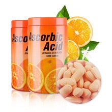 泰國 ASCORBIC ACID 維生素C 咀嚼片 (香橙味) 1000粒