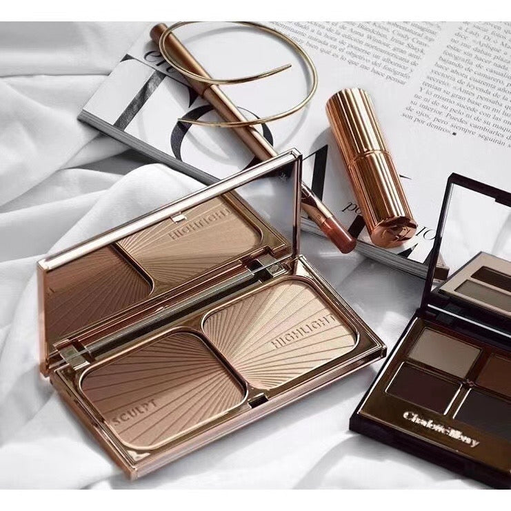 CHARLOTTE TILBURY 雙色 FILMSTAR BRONZE & GLOW 星影高光修容盤 10g (LIGHT - MEDIUM)