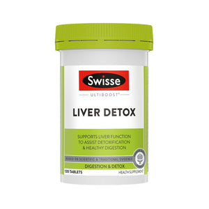 澳洲 Swisse Ultiboost  Liver Detox 奶薊草肝臟排毒片 護肝片 120片/200片
