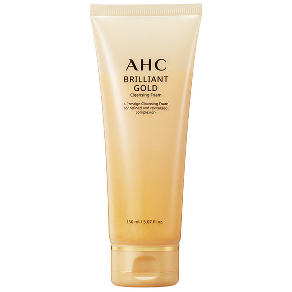 韓國AHC Brilliant Gold Cleansing Foam 黄金洗面奶150ml