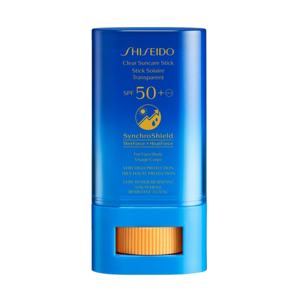 Shiseido 資生堂 新升級全天候感肌抗禦透明防曬棒 SPF50+ PA++++ 20g