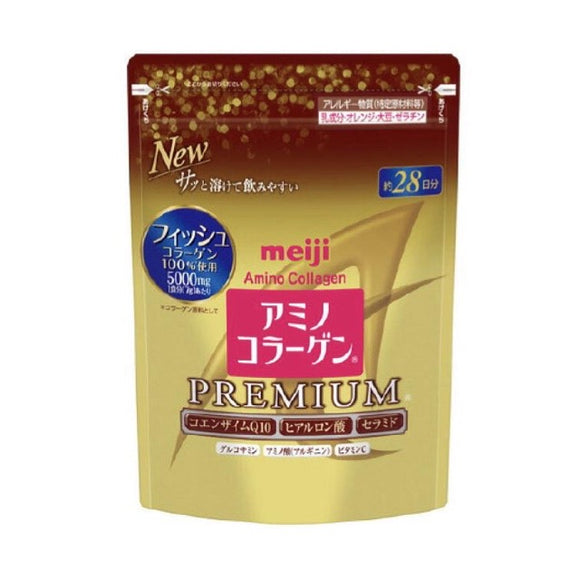 日本 明治 金裝 氨基膠原蛋白粉 196克  ( 約28天份量 )